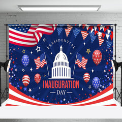 Aperturee - Aperturee White House Usa Flag Stars Inauguration Day Backdrop