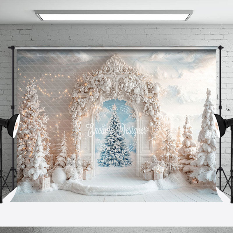 Aperturee - Aperturee Winter Wonderland Holiday Parties Photography Backdrop