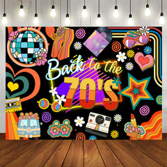 Aperturee - Back To The 70s Groovy Ballroom Birthday Backdrop