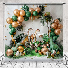 Aperturee - Balloon Forest Dinosaur Safari Photography Backdrop