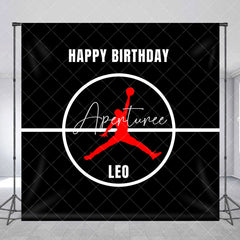 Aperturee - Basketbal Player Dunk Custom Boy Birthday Backdrop