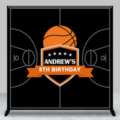 Aperturee - Basketball Field Sport Custom 8th Birthday Backdrop