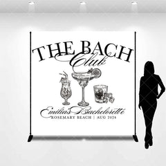 Aperturee - Beach Club Cocktail Custom Bachelorette Backdrop