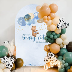 Aperturee - Bearly Wait Blue Baby Shower Chiara Arch Backdrop