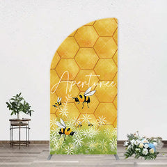 Aperturee - Bee Spring Baby Shower Party Chiara Arch Backdrop