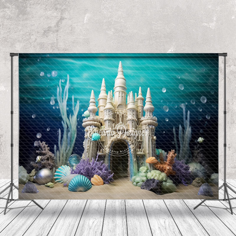 Aperturee - Benthos White Castle Bubble Backdrop For Cake Smash