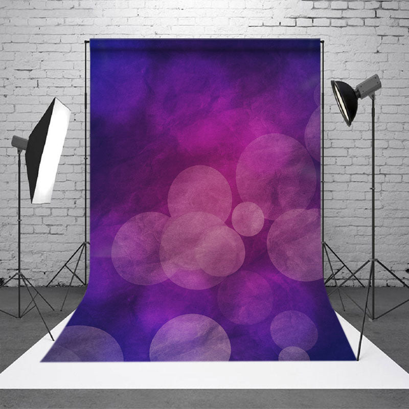 Aperturee - Berry Blast Purple Light Bokeh Photo Booth Backdrop