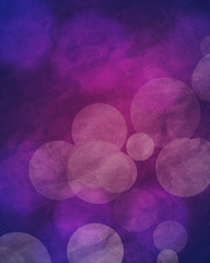 Aperturee - Berry Blast Purple Light Bokeh Photo Booth Backdrop