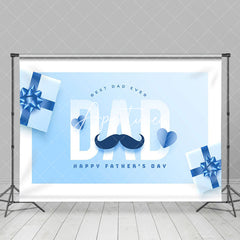 Aperturee - Best Dad Ever Greeting Card Gift Fathers Day Backdrop