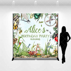 Aperturee - Biologists Insect World Custom Birthday Backdrop