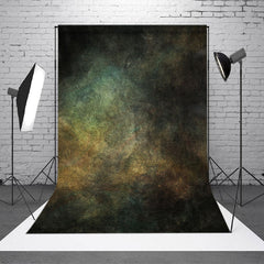 Aperturee - Black And Green Vintage Backdrops For Photography