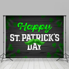 Aperturee - Black Board Green Beard St Patricks Day Backdrop