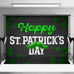 Aperturee - Black Board Green Beard St Patricks Day Backdrop