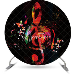 Aperturee - Black Butterfly Musical Round Dance Party Backdrop