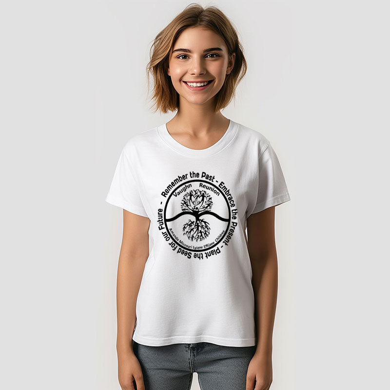 Aperturee - Black Family Reunion Kids Custom Name T-Shirt