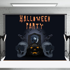 Aperturee - Black Mask Sons Of Anarchy Halloween Party Backdrop