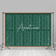 Aperturee - Blackboard Multiplication Educational Math Backdrop