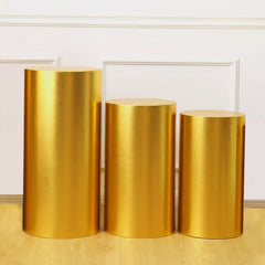 Aperturee Bling Solid Color Stretchy Spandex Cylinder Covers