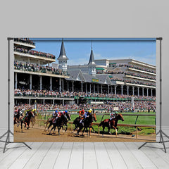 Aperturee - Boisterous Racecourse Sky Kentucky Derby Backdrops