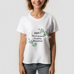 Aperturee - Branches Leaves Family Reunion Tree Custom T-Shirt