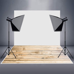 Aperturee - Wooden Texture Burlywood Photo Rubber Floor Mat