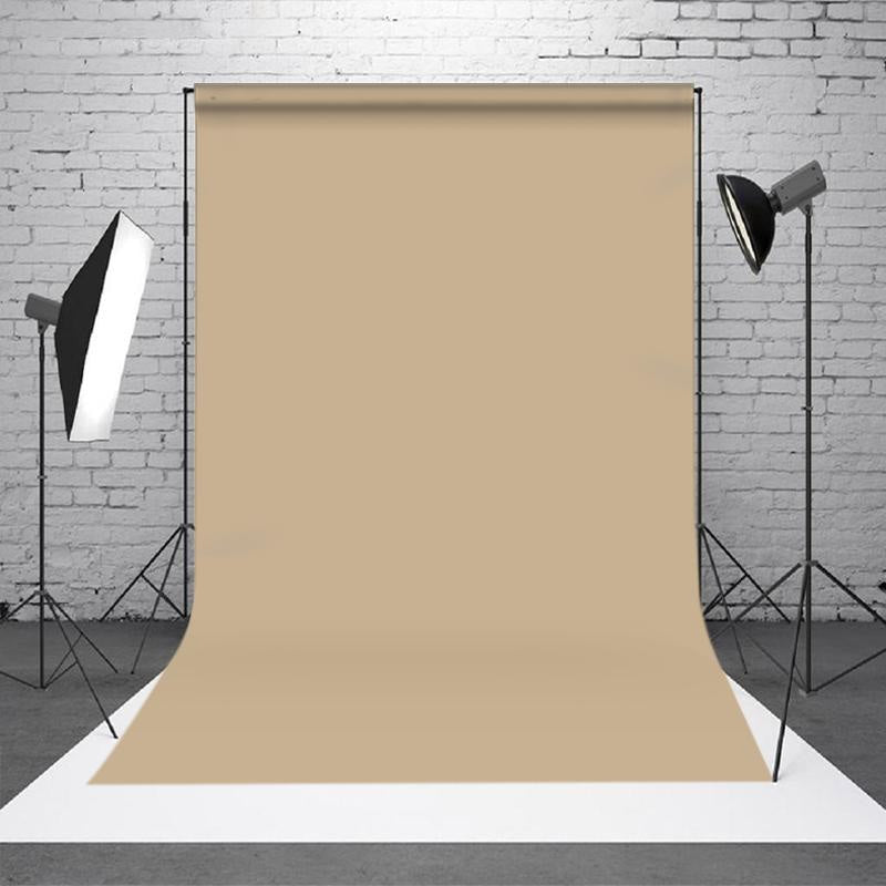 Aperturee - Burlywood Tan Solid Brown Photoshoot Studio Backdrop