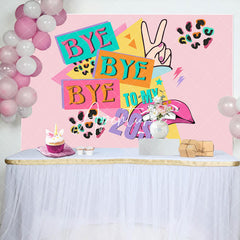 Aperturee - Bye Bye Bye To My 20S Lips Hiphop Birthday Backdrop