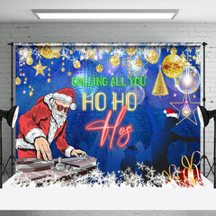 Aperturee - Calling All You Ho Ho Hos Disco Christmas Backdrop