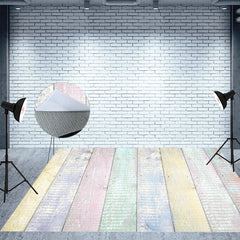 Aperturee - Candy Colorful Wood Rubber Floor Mat For Photography