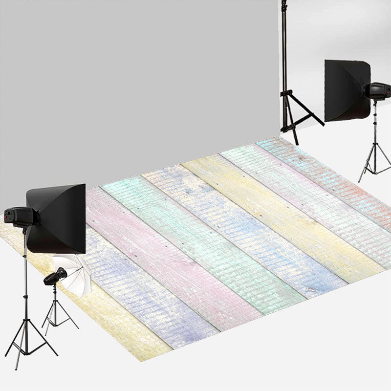 Aperturee - Candy Colorful Wood Rubber Floor Mat For Photography