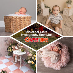 Aperturee - Candy Colorful Wood Rubber Floor Mat For Photography