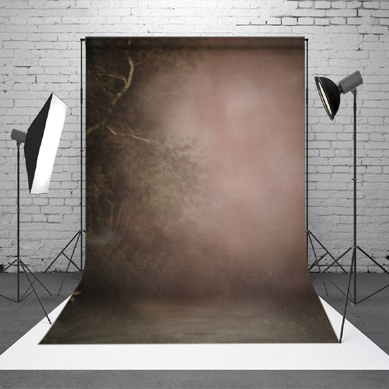 Aperturee - Canvas Retro Tree Painting Photo Fine Art Backdrop