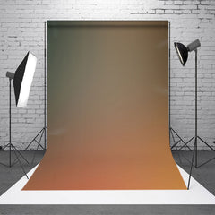 Aperturee - Channel Theme Greeny Orange Photo Booth Backdrop