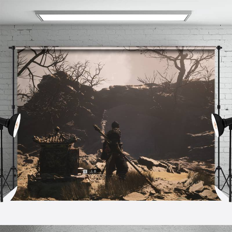 Aperturee - Chinese 3A Game Scene Photography Backdrop Photo Booth