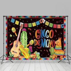 Aperturee - Cinco De Mayo Festival Fiesta Theme Party Backdrop