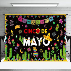 Aperturee - Cinco De Mayo Mexico Carnival Party Mexican Fiesta Backdrop