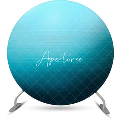 Aperturee - Circle Blue Uranus Surface Texture Birthday Backdrop