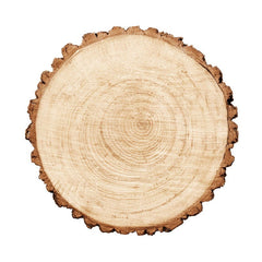 Aperturee - Circle Simple Nature Log Wood Backdrop For Birthday