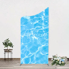 Aperturee - Clean Water Waves Summer Arch Pool Party Backdrop