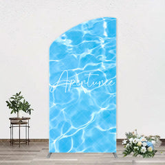 Aperturee - Clean Water Waves Summer Arch Pool Party Backdrop