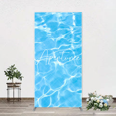 Aperturee - Clean Water Waves Summer Arch Pool Party Backdrop