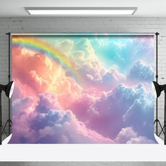 Aperturee - Clouds Colorful Rainbow Natural Scenery Backdrop