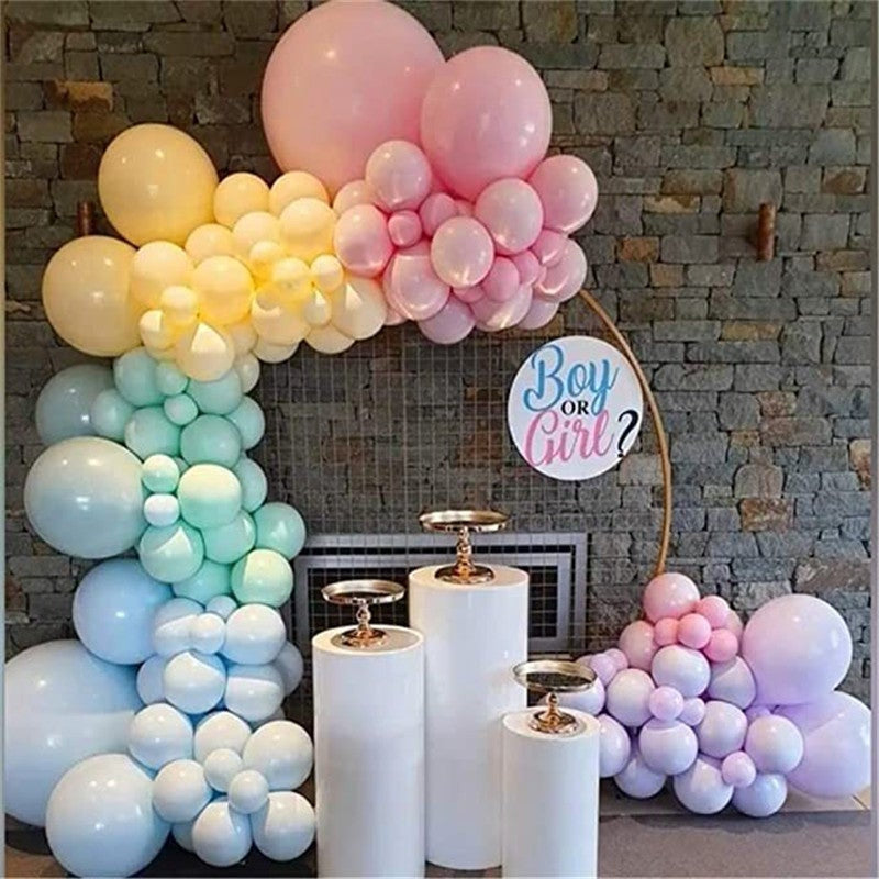 Aperturee Colorful 105 Pack Balloon Arch Kit DIY Party Decorations - Pink | Blue