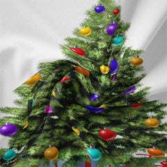 Aperturee - Colorful Ball Christmas Tree Nativity Wall Tapestry