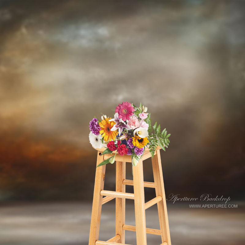 Aperturee - Colorful Cloud Old Master Art Photography Backdrop