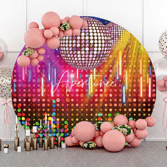 Aperturee - Colorful Dynamic Disco Round Dance Party Backdrop