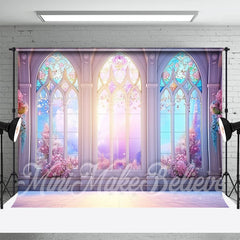 Aperturee - Colorful Fantasy Window Backdrop For Photo Booth