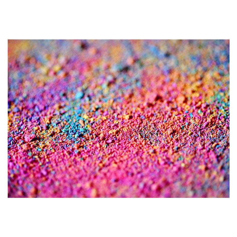 Aperturee - Colorful Pigment Granules Bokeh Rubber Floor Mat