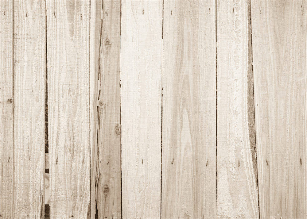 Aperturee - Bucolic White Rough Wooden Board Rubber Floor Mat