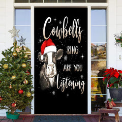 Aperturee - Cowbells Ring Are You Listening Christmas Door Cover